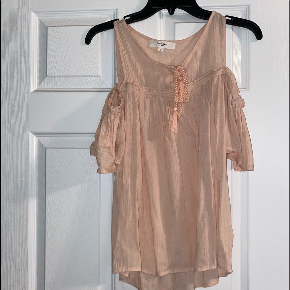 Off the shoulder tank top